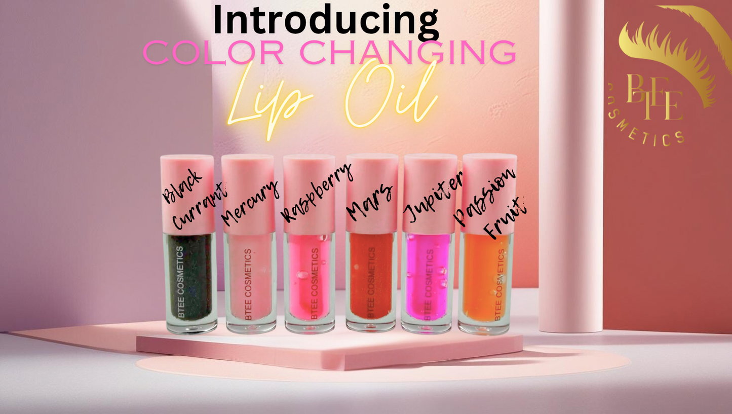 Lip Oils (color changing)