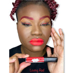 Red liquid matte lipstick