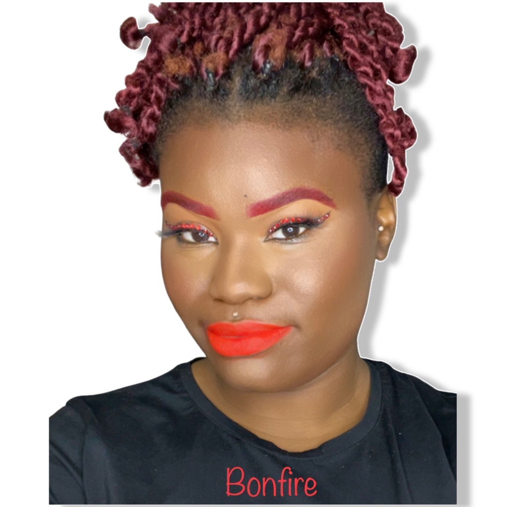 Red liquid matte lipstick