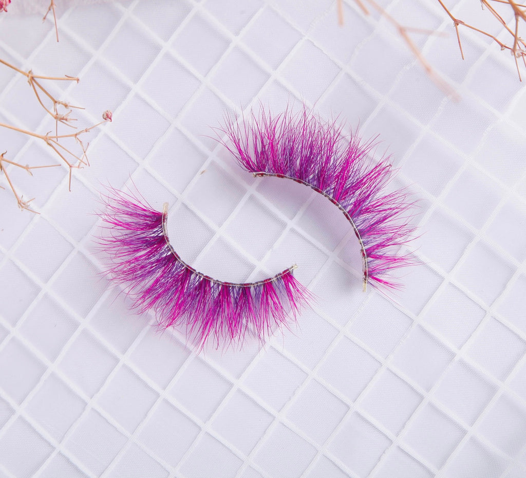Colored Mink Eyelashes