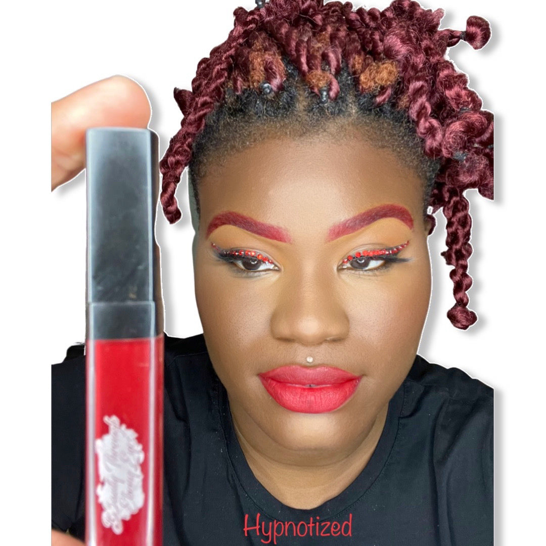 Red liquid matte lipstick