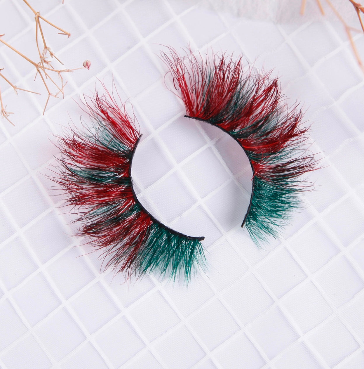 Colored Mink Eyelashes